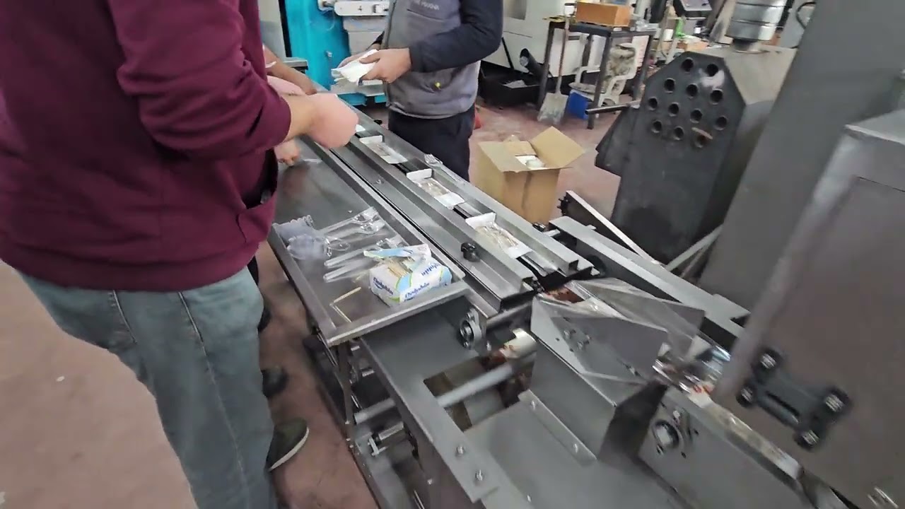 Flowpack Packagin Machine Disposable - Set Paketleme Makinesi