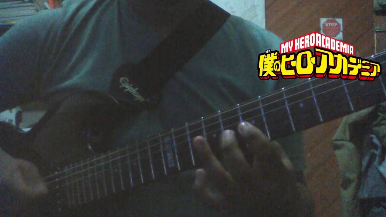 Boku No Hero Academia Opening 2 - Peace Sign (Guitar Cover)