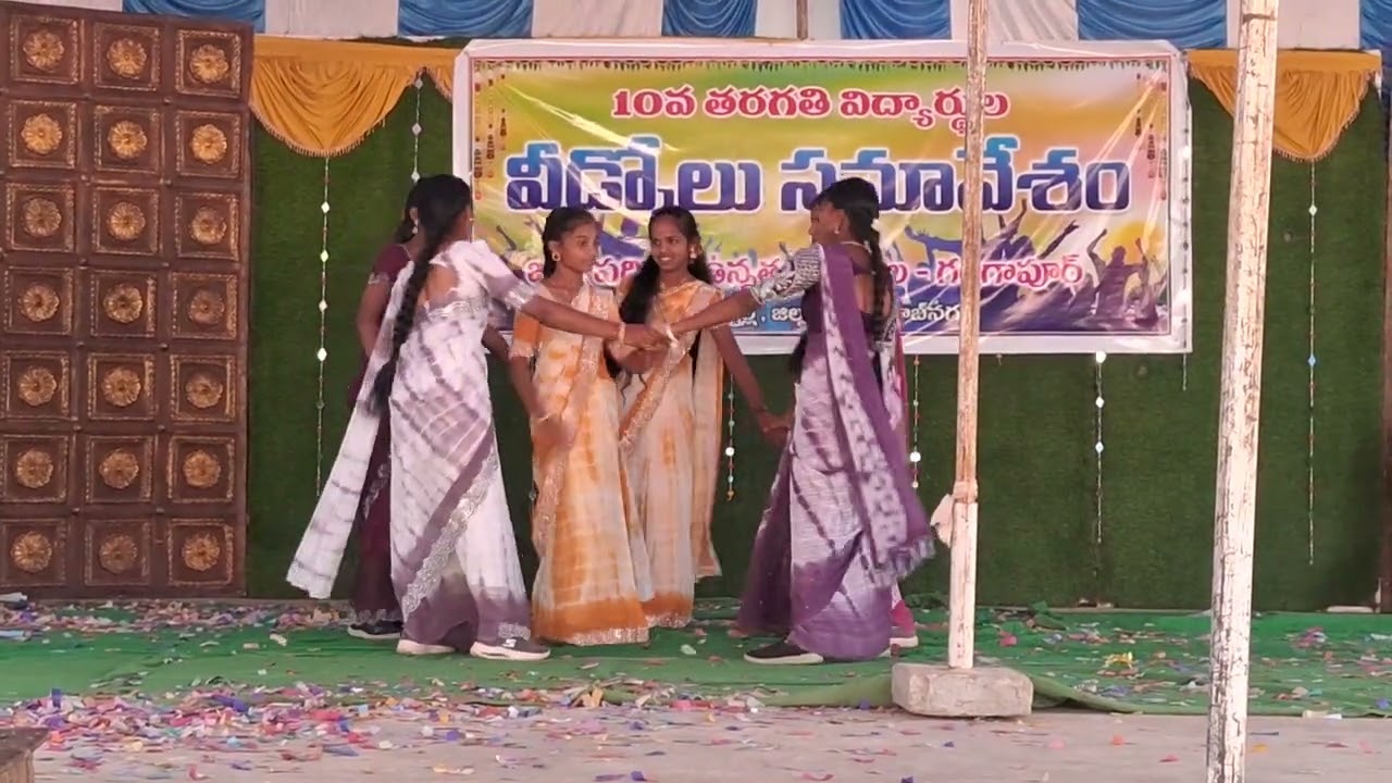 ZPHS GANGAPUR Farewell party 2025-26 
