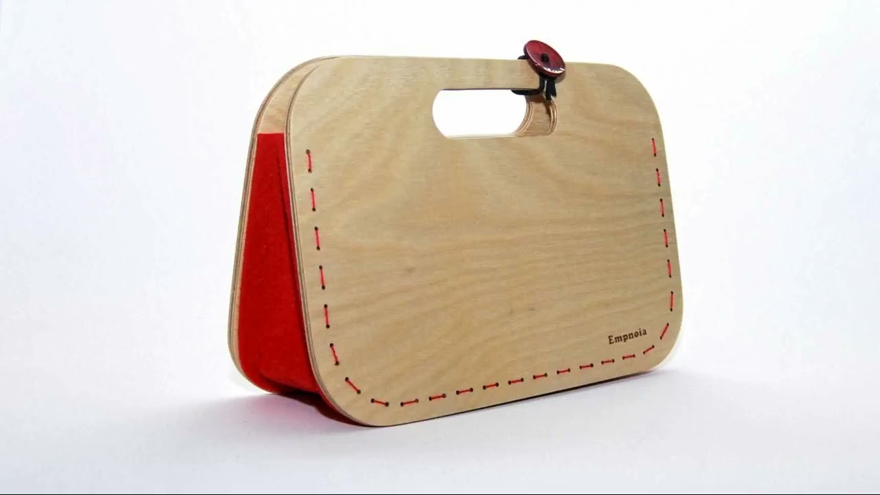 How to make a wooden purse.