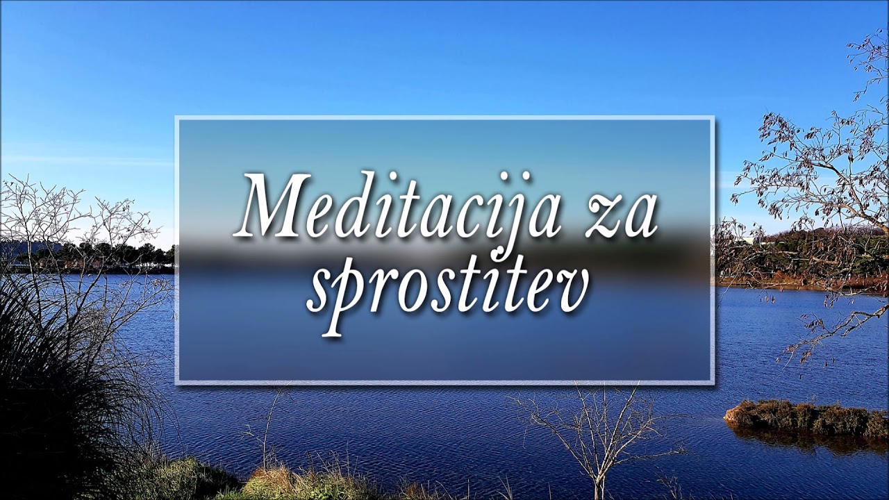 MEDITACIJA ZA SPROSTITEV: Umirjeni in sproščeni zakorakajmo v nov dan ali se zazibajmo v miren san