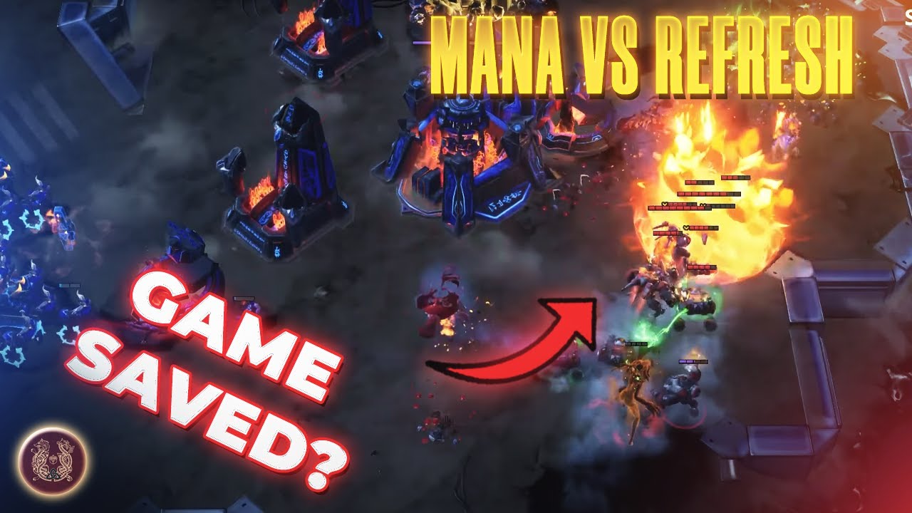 Mana vs Refresh Battle Gets CRAZY! | MaNa vs Refresh Bo7 (Stormgate)
