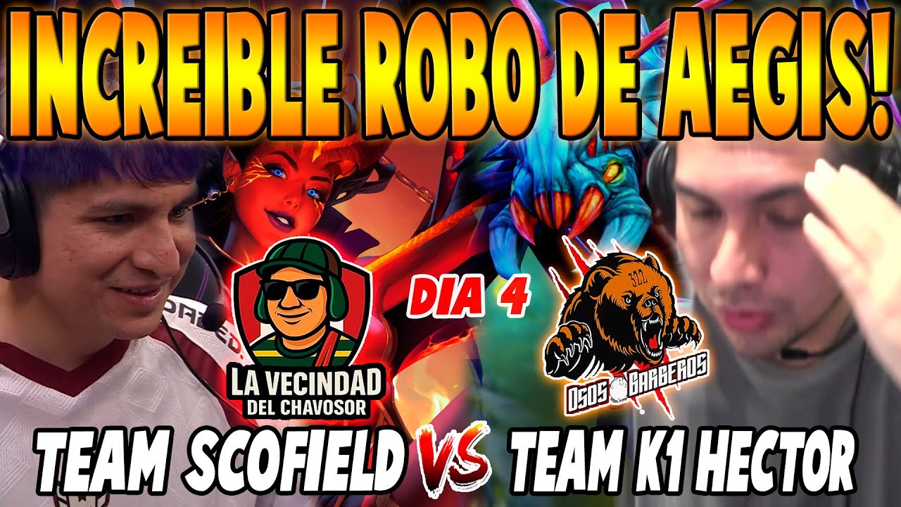 TEAM SCOFIELD vs TEAM K1 HECTOR [BO1] - INCREIBLE ROBO DE AEGIS! - ZEINTERNACIONAL 2 DOTA 2