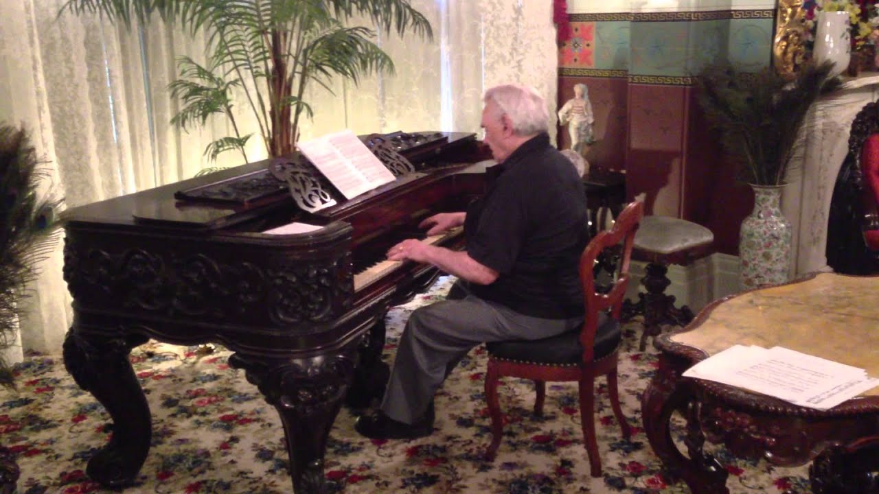 Restored Square Grand Piano, June 2013