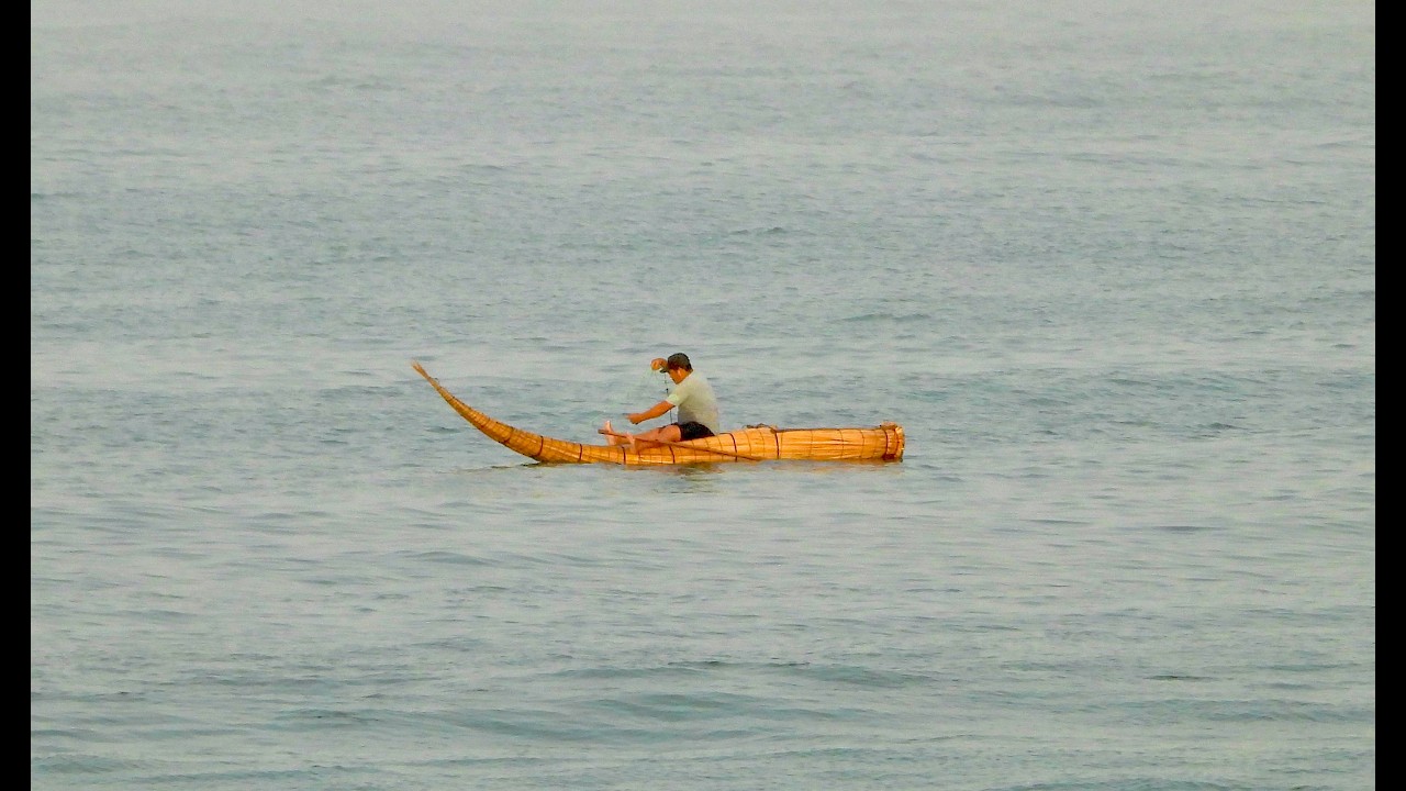 Caballitos de totora, Huanchaco Peru