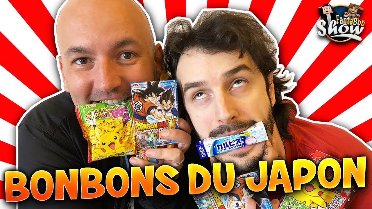 Bonbons du JAPON - Fanta et Bob Vlog délire
