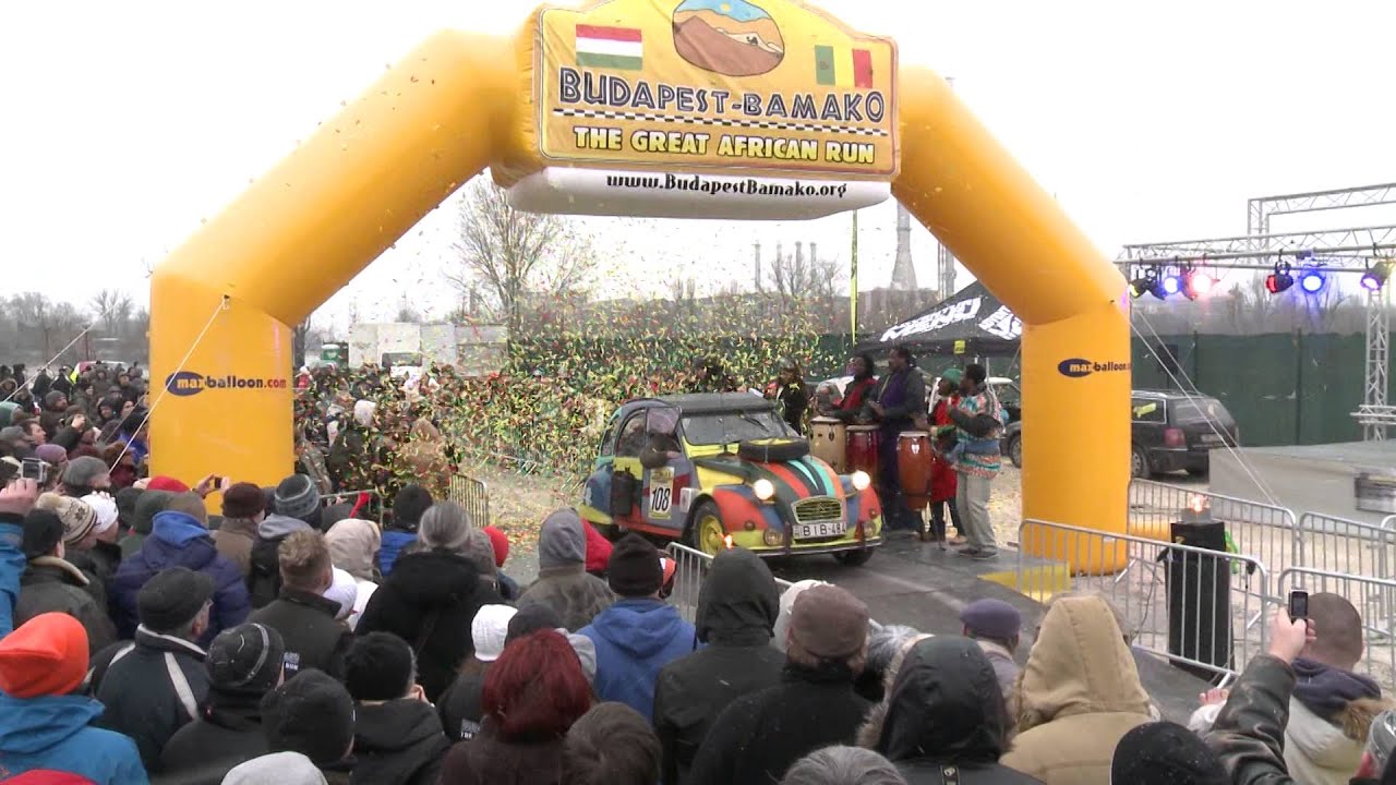 Budapest-Bamako 2014 - THE START by Transilvania 4 Africa Team