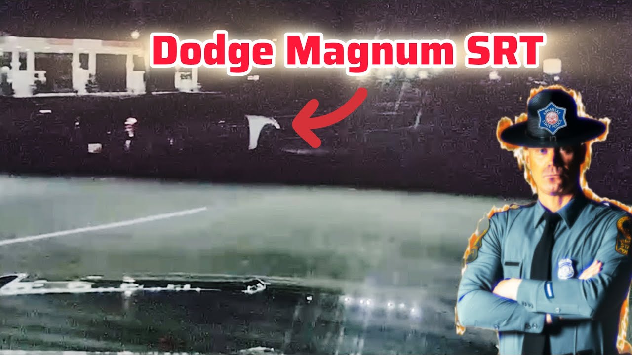 Dodge Magnum SRT DUST Two Little Rock Police In High Speed Pursuit