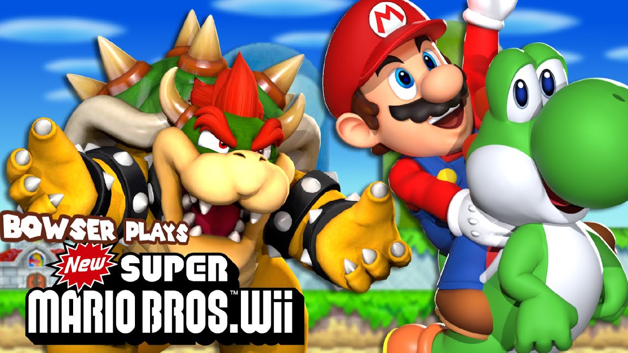 Боузер играет: НОВЫЙ SUPER MARIO BROS WII