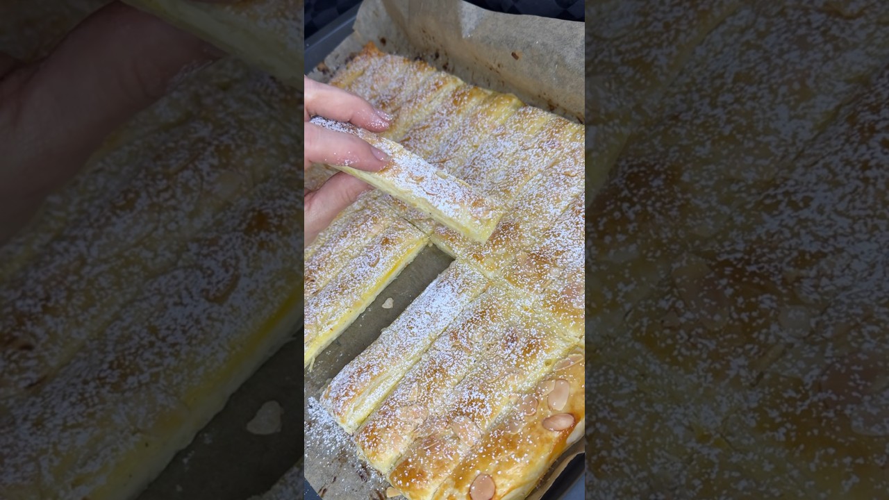 Bl&auml;tterteig Vanillestangen 👍