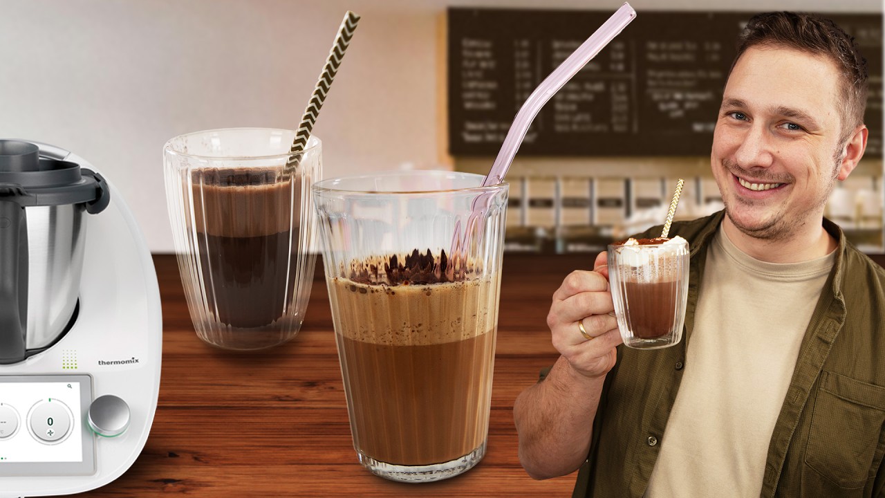 KAFFEE wie im CAFÉ: Zwei LECKERE Varianten in heiß und kalt | Thermomix® Rezept
