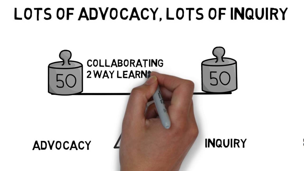 Advocacy & inquiry   a useful model