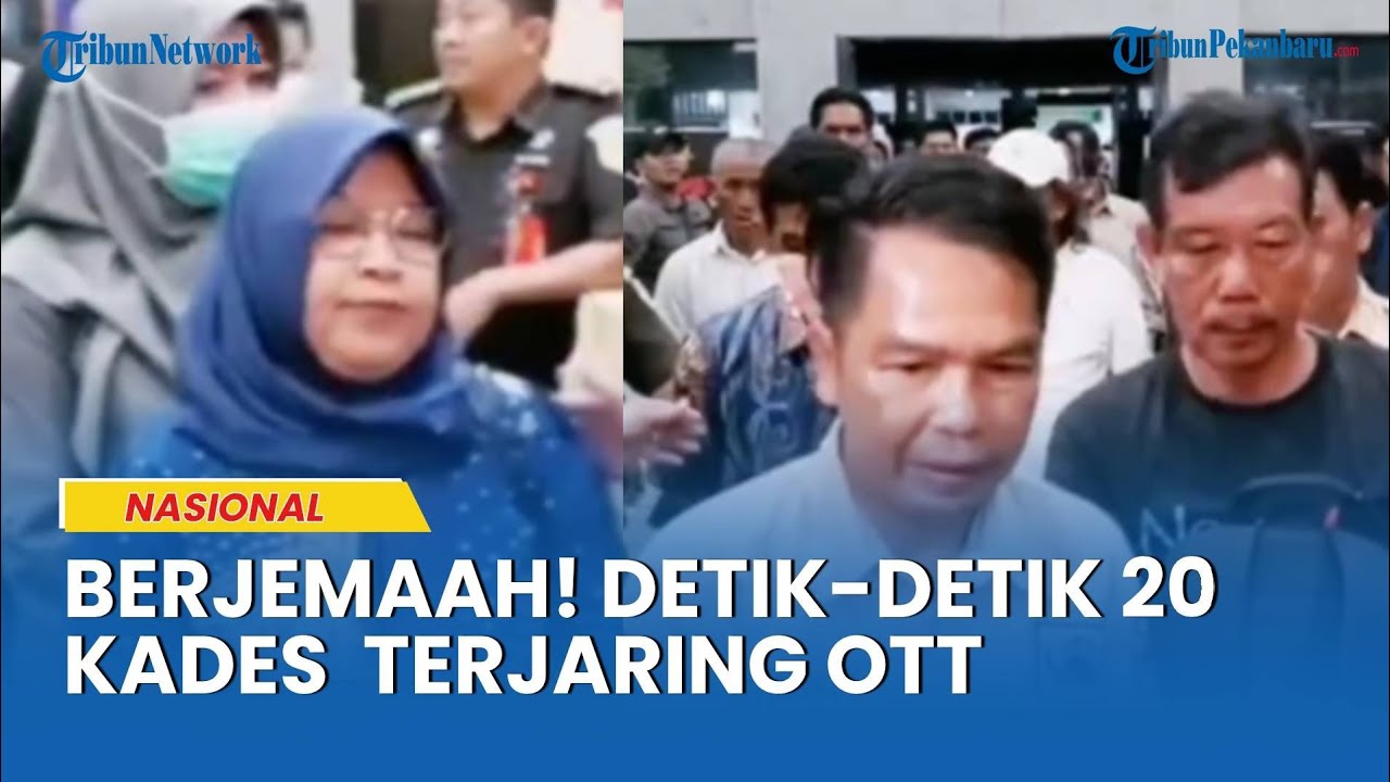 GEGER, 1 Camat 22 Kepala Desa Terjaring Operasi Tangkap Tangan Kejati Sumsel