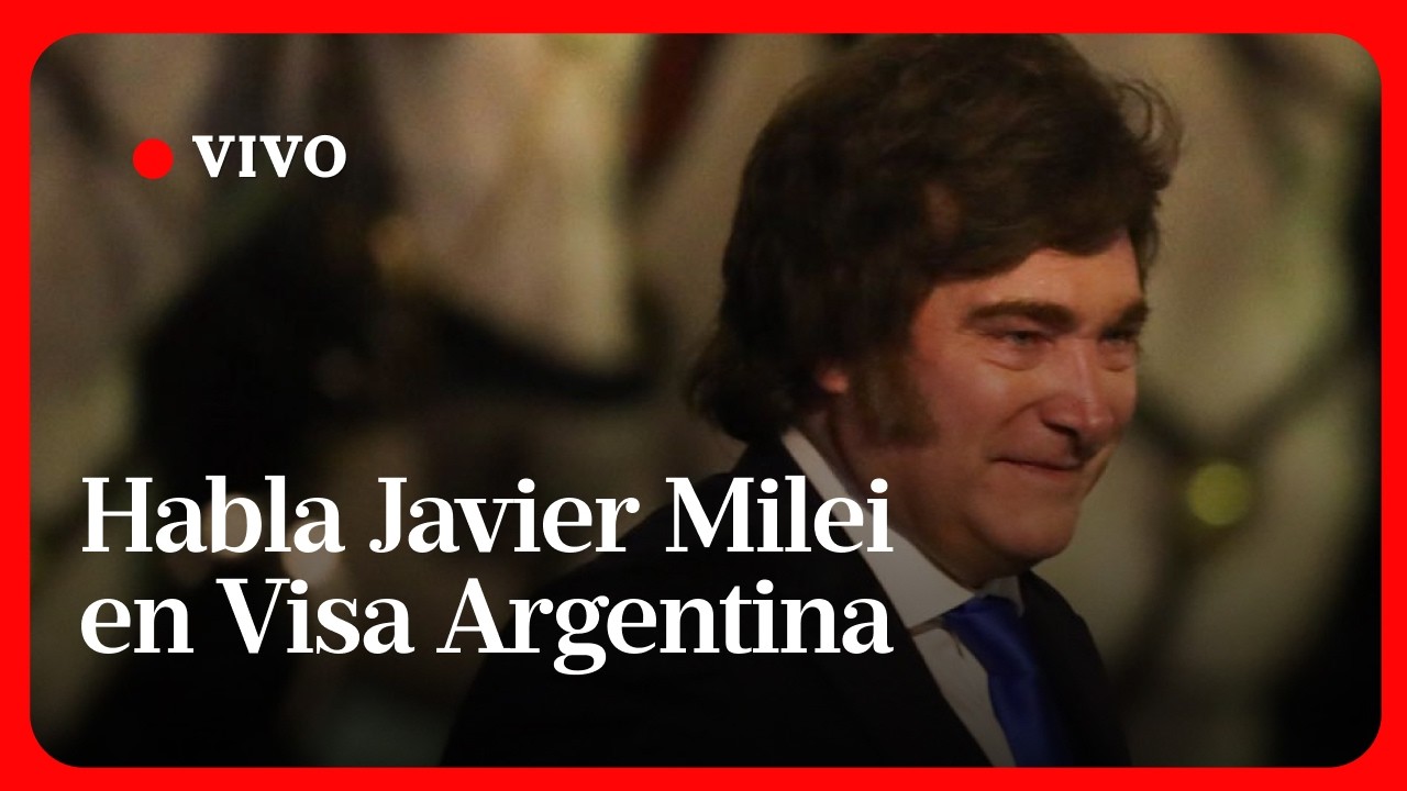 EN VIVO | Habla Javier Milei en su visita al Centro de Monitoreo de VISA