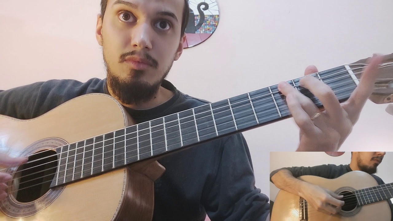 Tutorial para guitarra: Milonga de pampa y cielo de Victor Velazquez (parte 2)