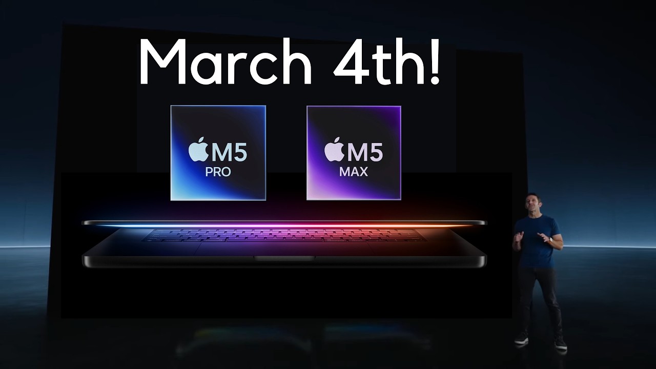 M5 Pro & Max MacBook Pro Is LAUNCHING Next Week?!