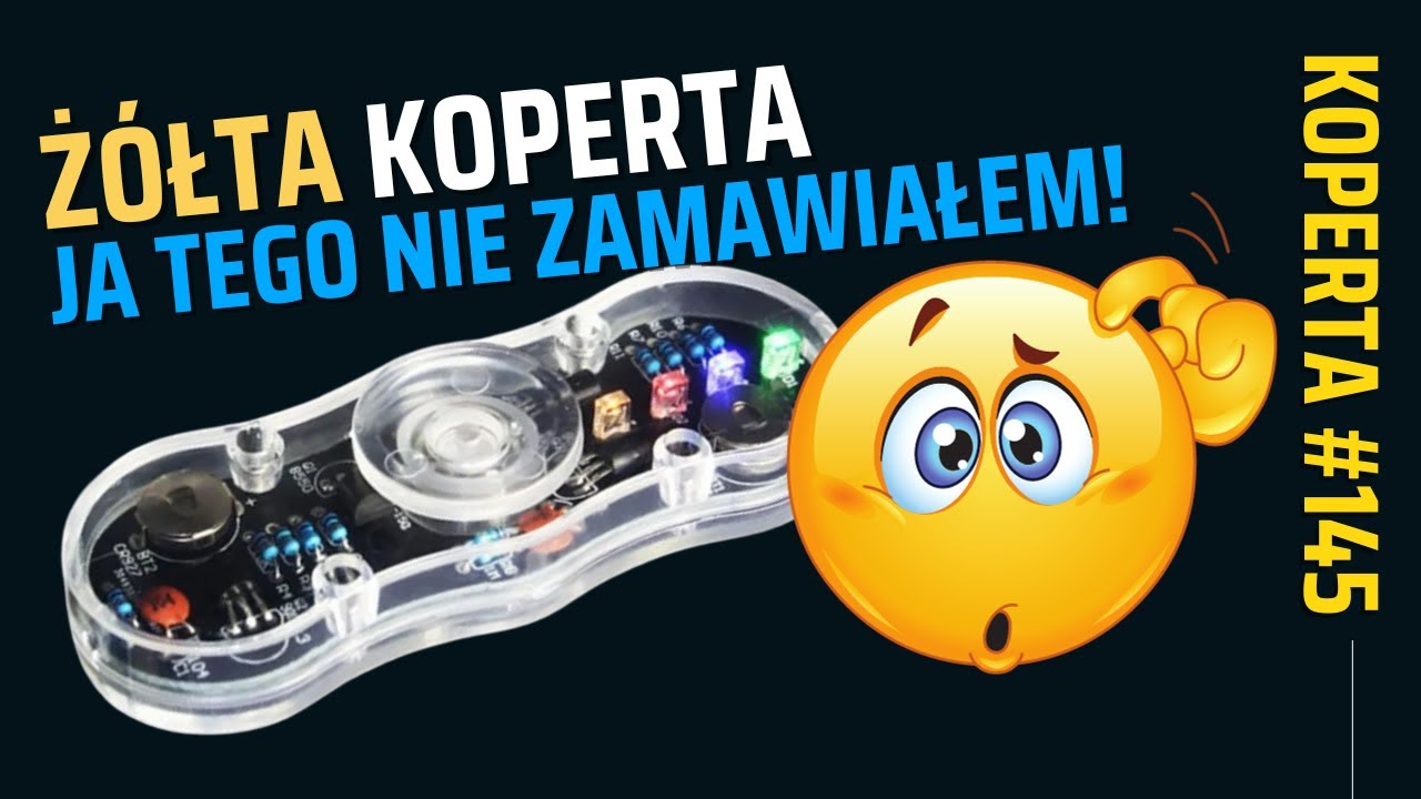 Czas na zakładanie sporów , przedmiot który nie zamawiałem - ŻÓŁTA KOPERTA #145