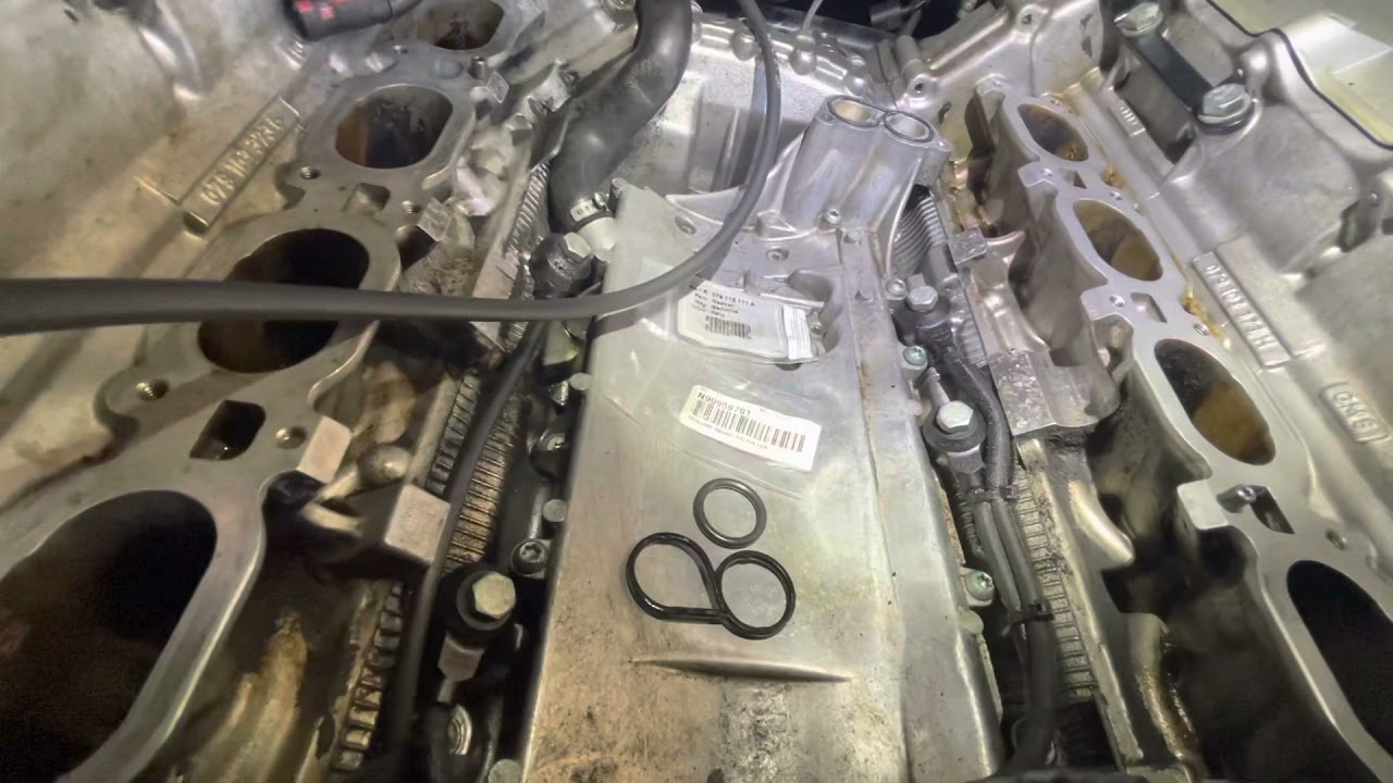 Audi A6 oil leak , fuga de aceite