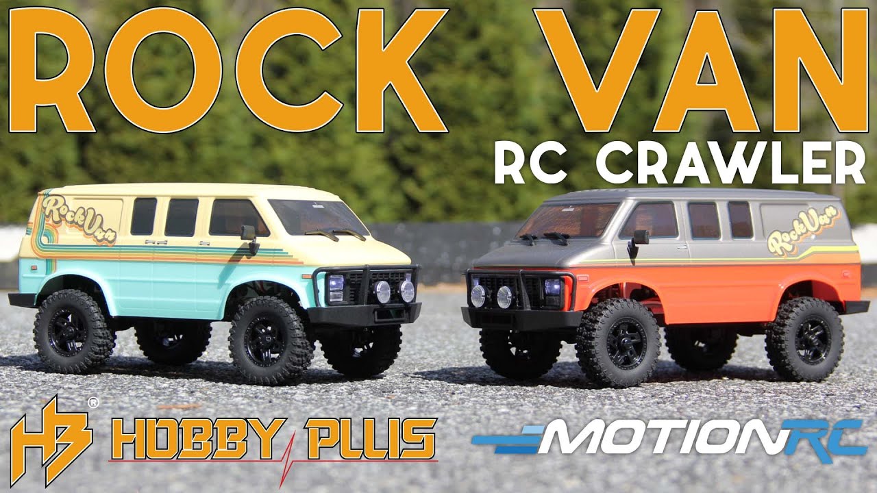 Hobby Plus Rock Van 1/18 Scale 4WD - RC Mini Crawler | Motion RC