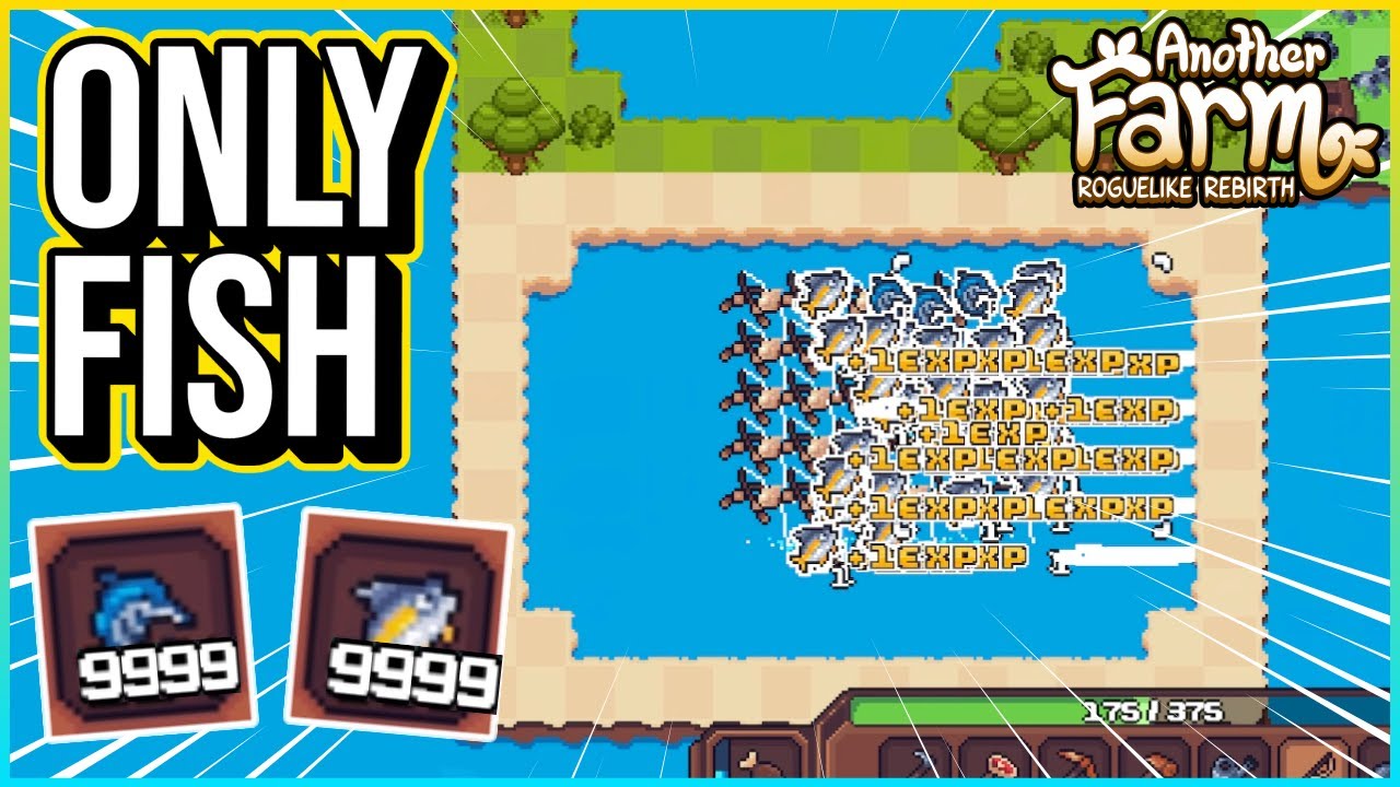 Paying My Rent With Only Fish (Hardest Difficulty) | Another Farm Roguelike: Rebirth