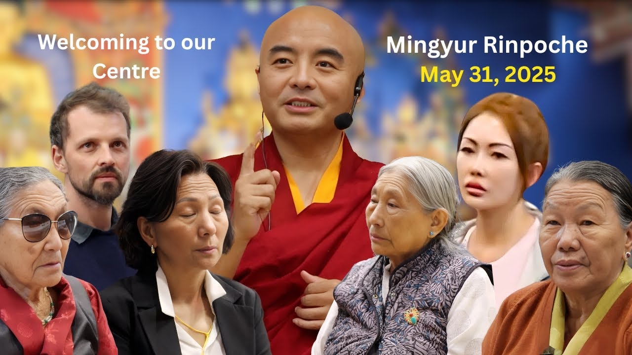 Welcoming Mingyur Rinpoche, May 31, 2025, Toronto Tibetan Community Centre