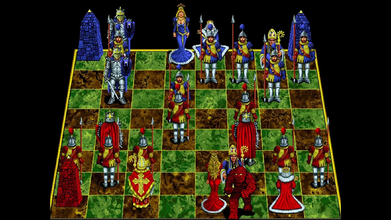 Battle Chess: Enhanced CD-ROM 2023- Blue Gameplay 🔵