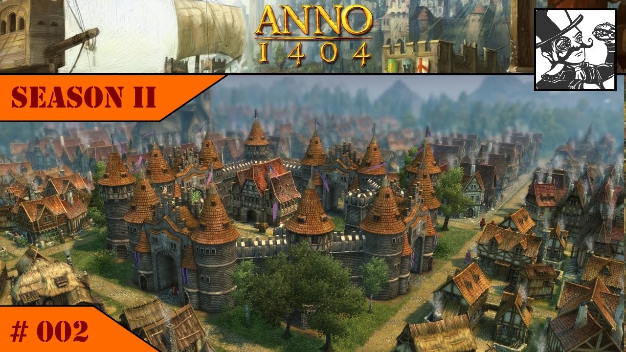 Anno 1404 - Venice: Season II #002 Starting to build a fortress city!