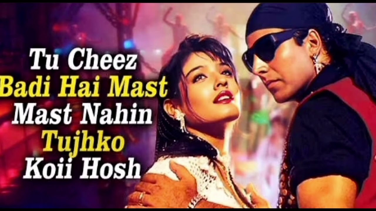  Tu Cheez Badi Hai Mast Mast 4K | Mohra (1994) | Akshay Kumar, Raveena Tandon | Bollywood 90s Song 