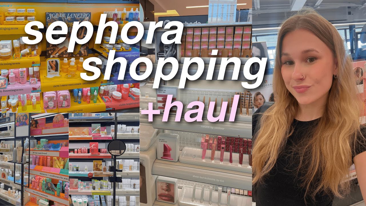 Видеоблог о шопинге Sephora | + Подборка косметики и средств по уходу за кожей