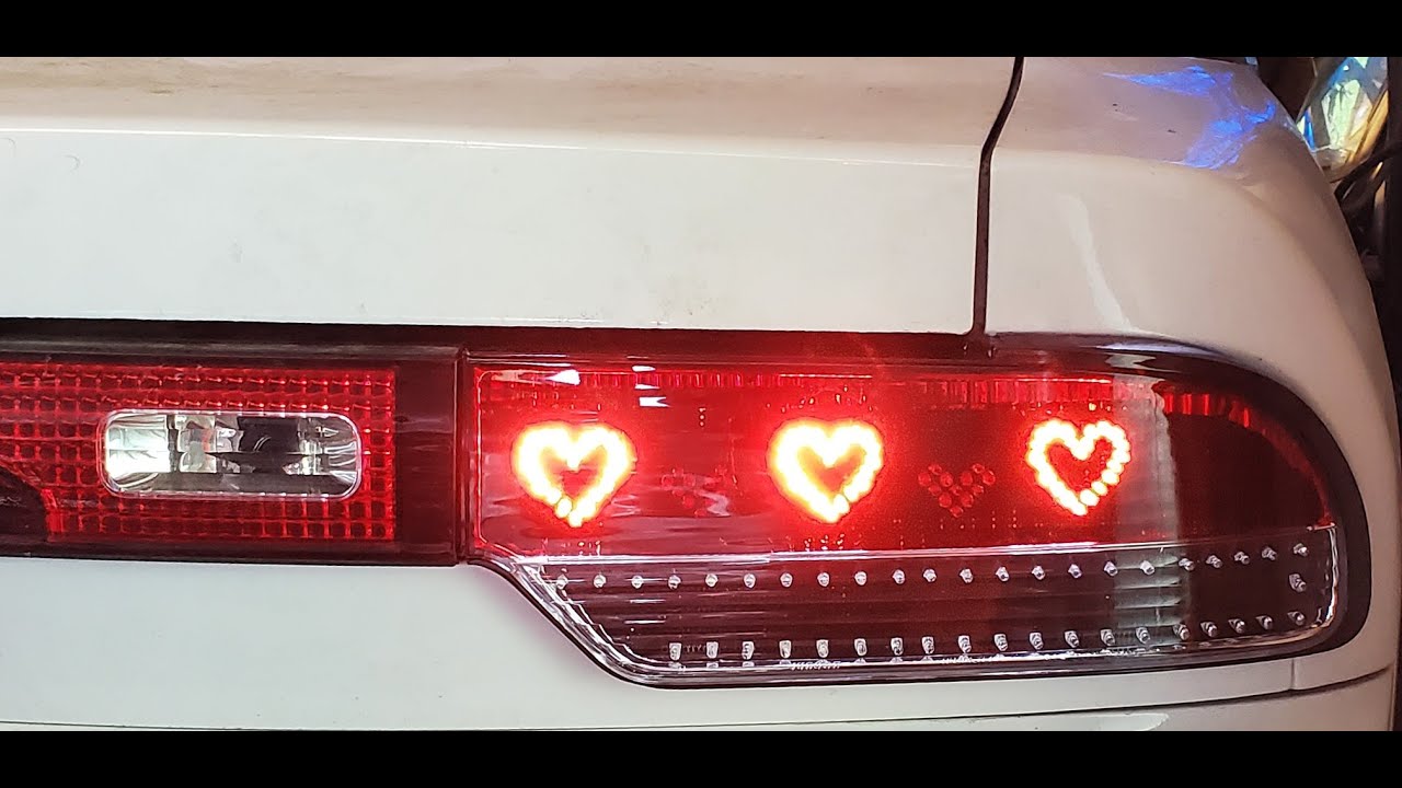 【DIY】how to cut 5050 tail lights for s13 240sx