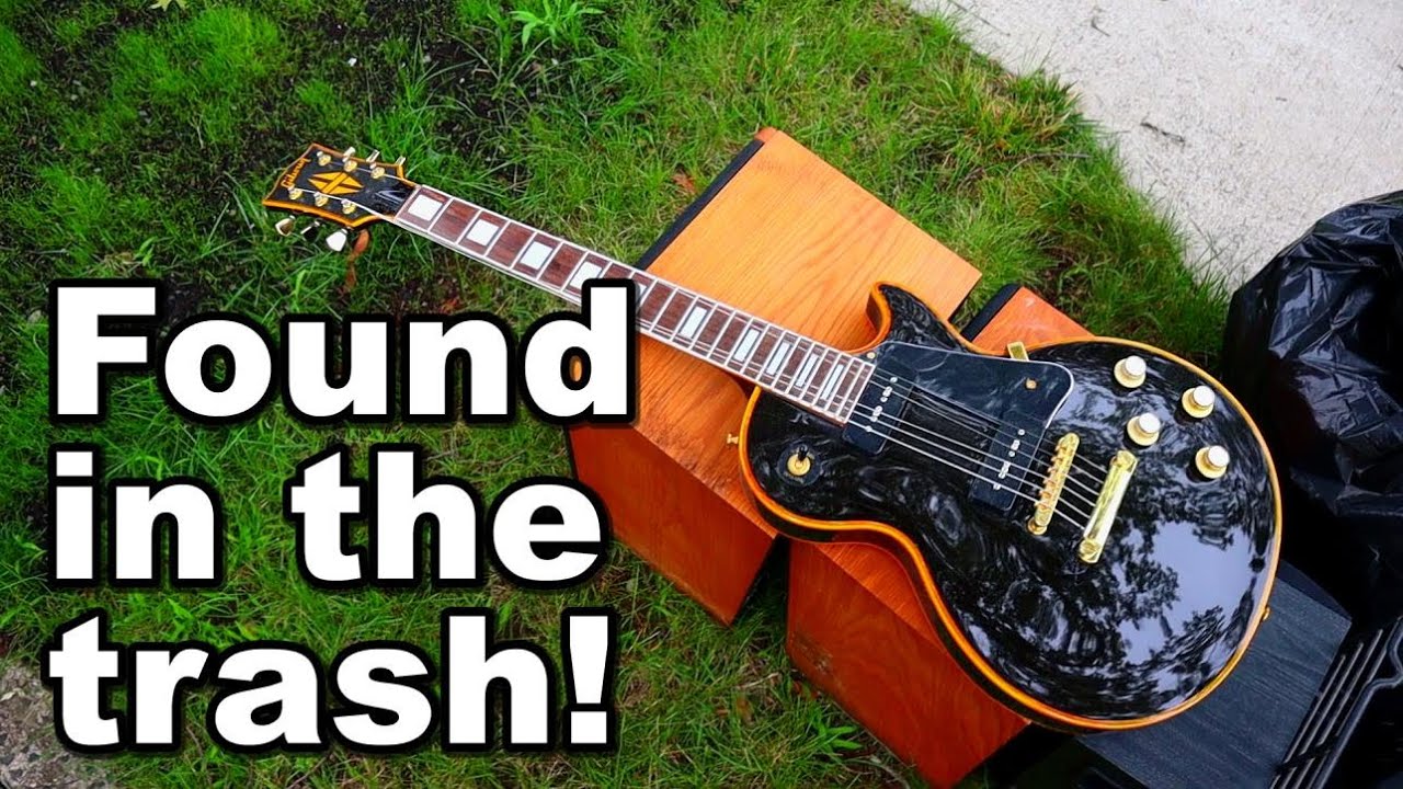 Мы действительно нашли гитару Gibson Les Paul в мусоре?