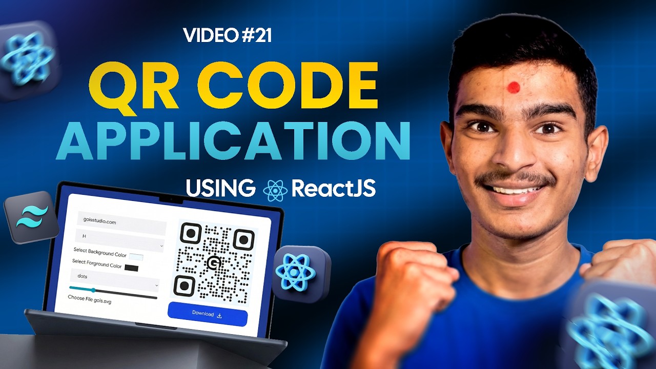 QR Code Generator App using ReactJS 📱✨ &ndash; Mini Project #21