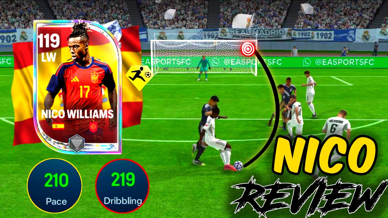 119 Lw Nico Williams Review - Smooth & F2P Monster! 🔥