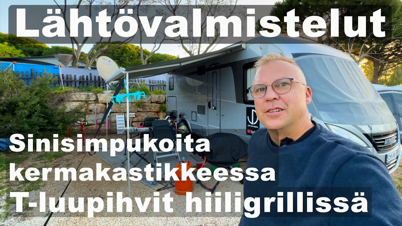 Matkailuautolla Espanjasta Suomeen Jakso 1