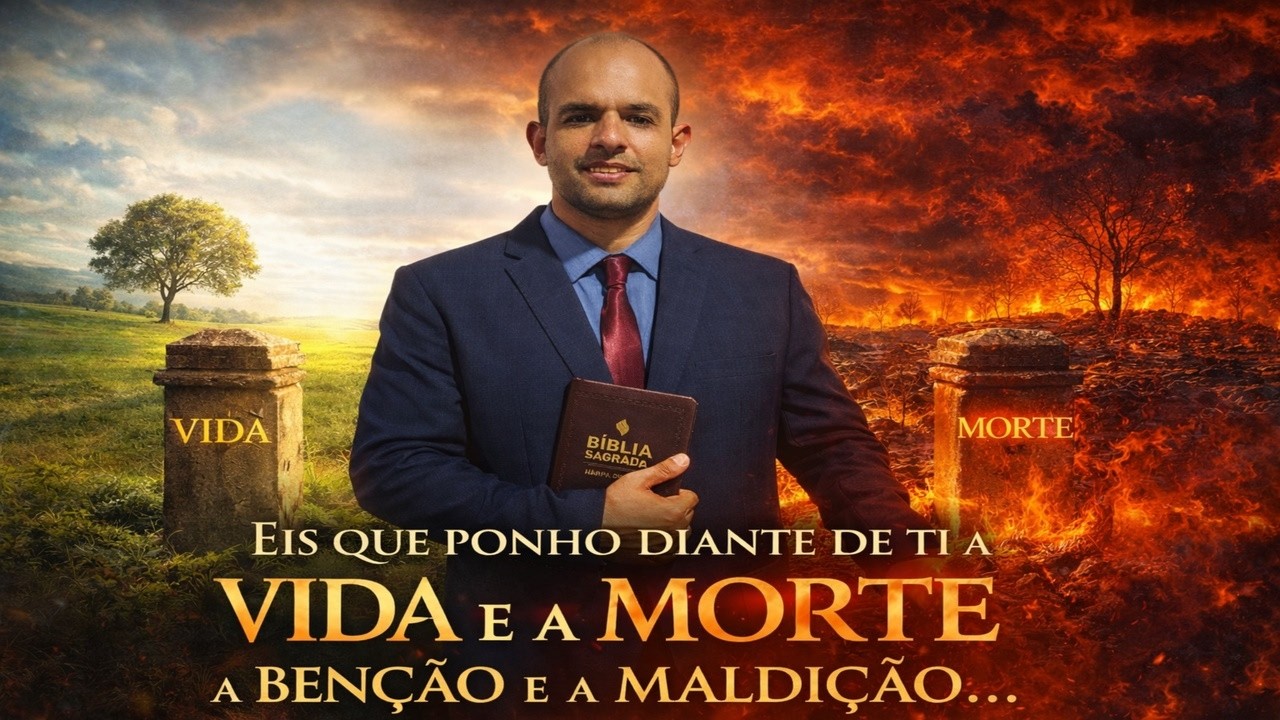 DEUS COLOCOU ISSO DIANTE DE VOCÊ HOJE… VIDA OU MORTE? #palavradedeus #evangelho