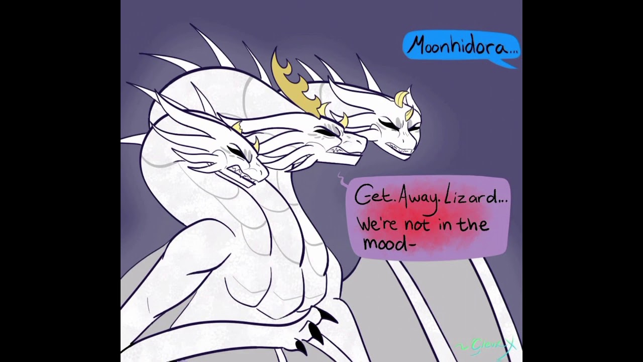 Godzilla x moonhidora💜
