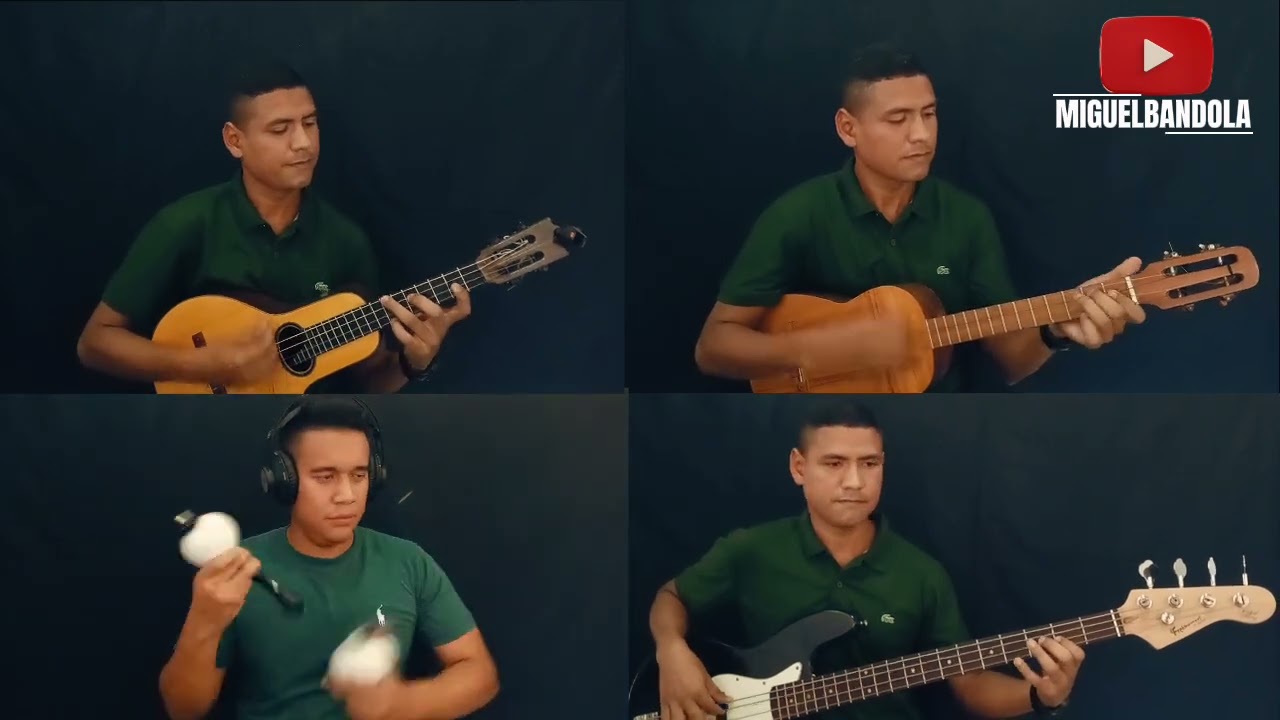 PASAJE AL CIELO... BANDOLA, CUATRO, BAJO MIGUEL GUTIÉRREZ/ MARACAS YONAIKER CASTILLO 