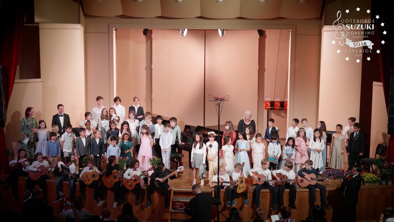 Nationell Suzukigala 2024 – Piano, Flöjt och Gitarr konsert