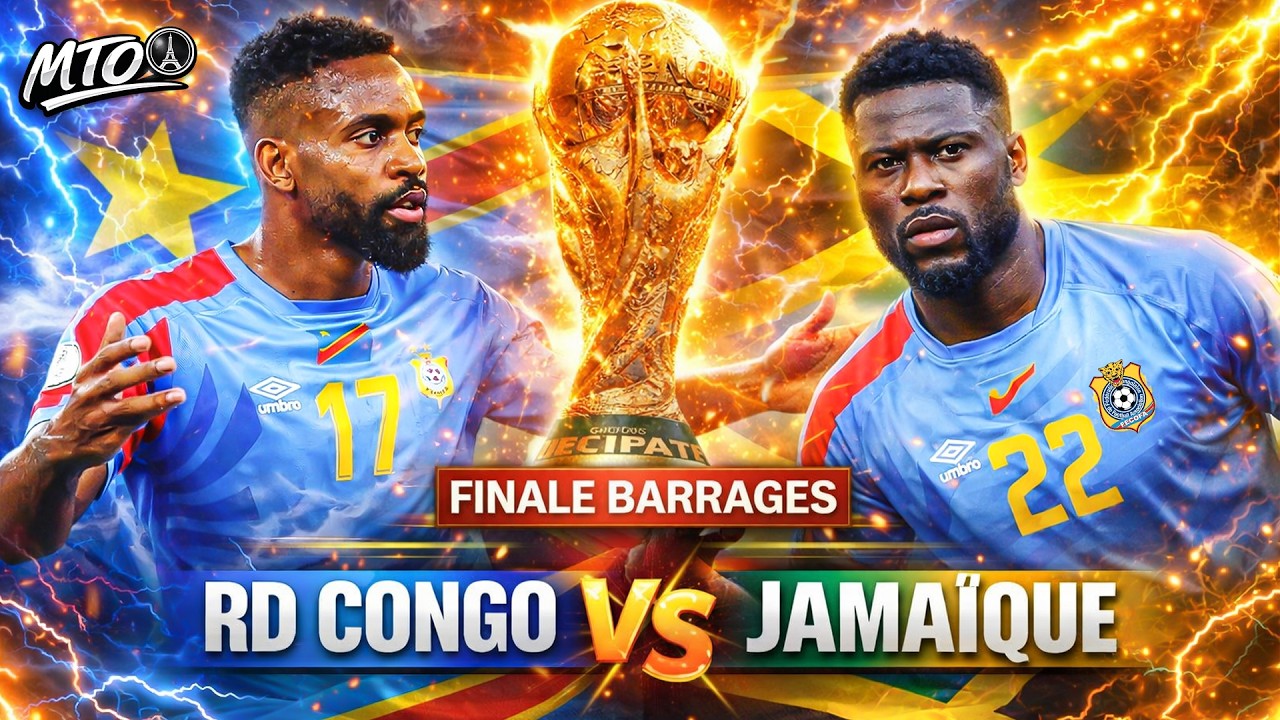 RD Congo vs Jama&iuml;que | C'est l'heure d'&eacute;crire votre HISTOIRE ! 🔥