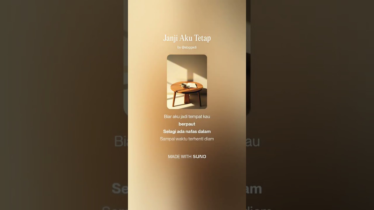 Janji Aku Tetap