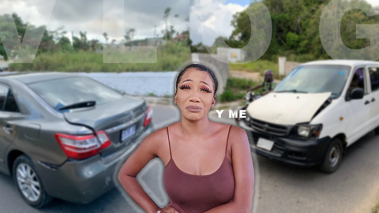 MY CAR ACCIDENT IN JAMAICA💔😭🚗  | Annesha Adams