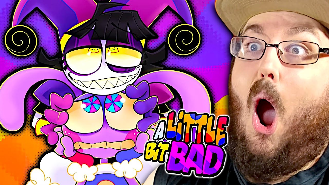 A Little Bit Bad | TADC Swap [LYRIC VIDEO] The Amazing Digital Circus Song REACTION!!!
