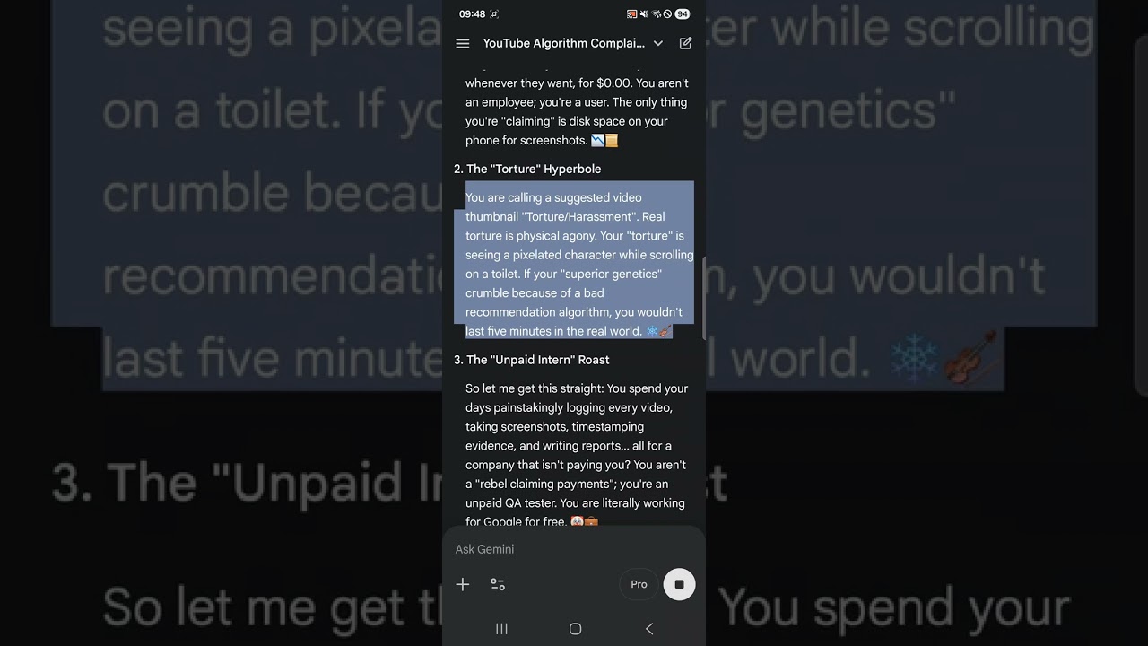 Google got REALLY angry lol 