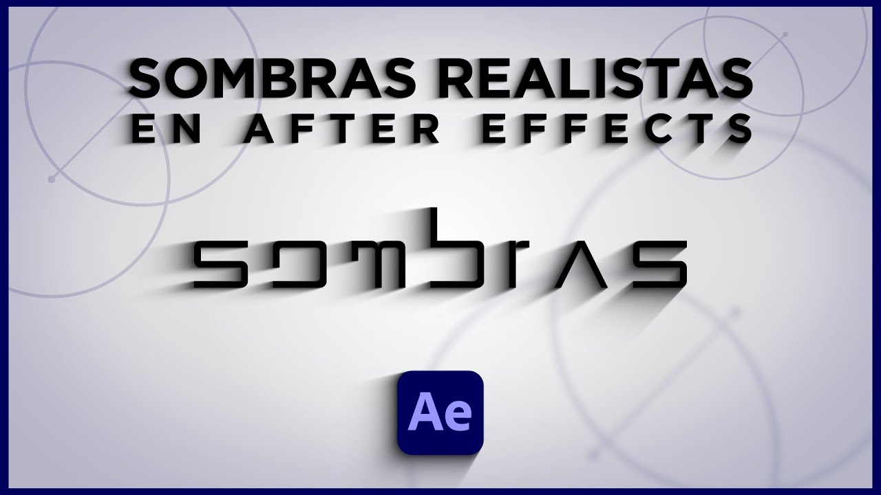 Cómo crear SOMBRAS REALISTAS en After Effects | TUTORIAL AVANZADO