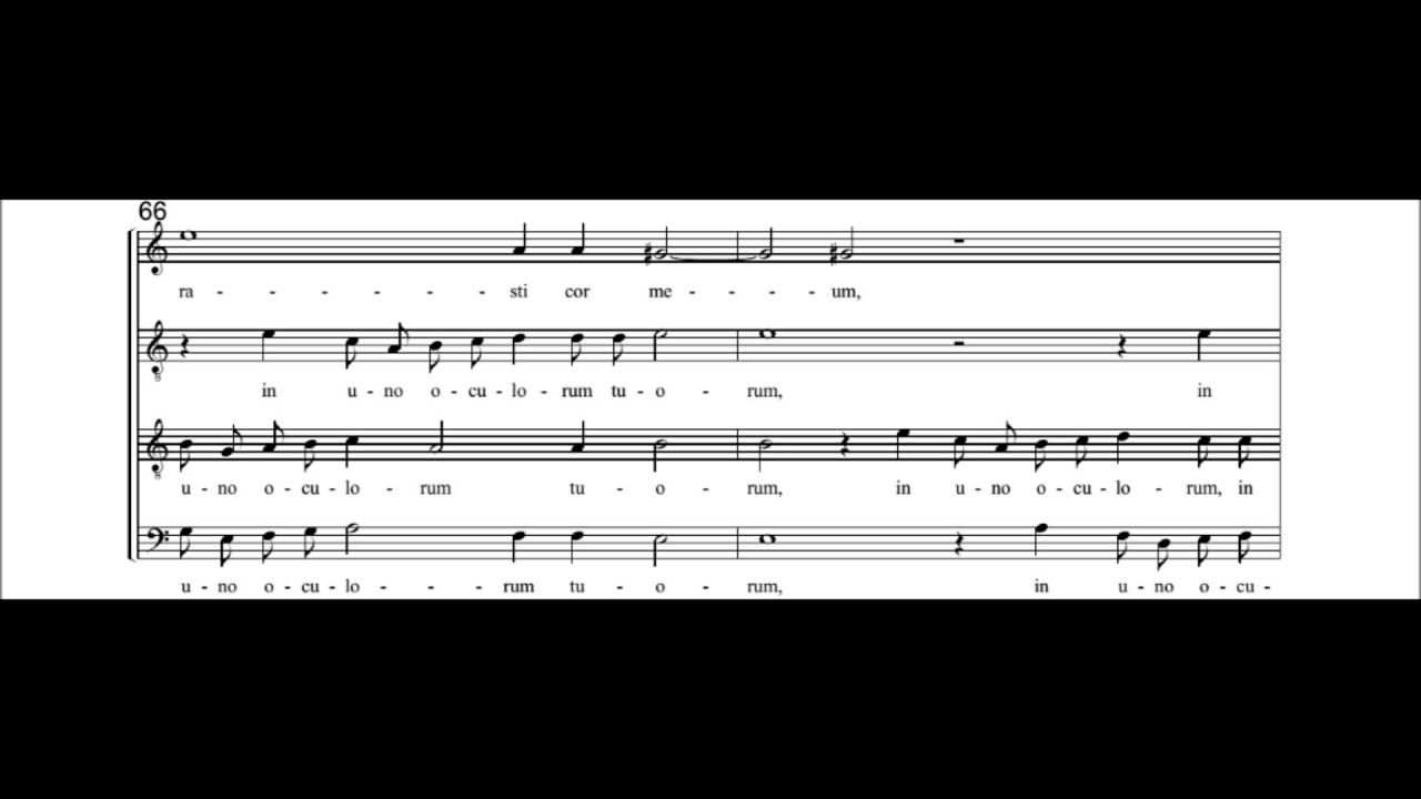 Heinrich Schütz - Vulnerasti cor meum