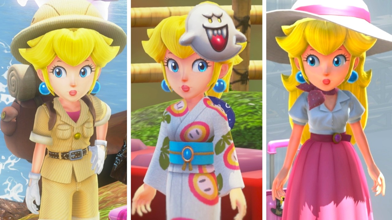 All Post Game Peach Locations In Super Mario Odyssey! (Every Kingdom)