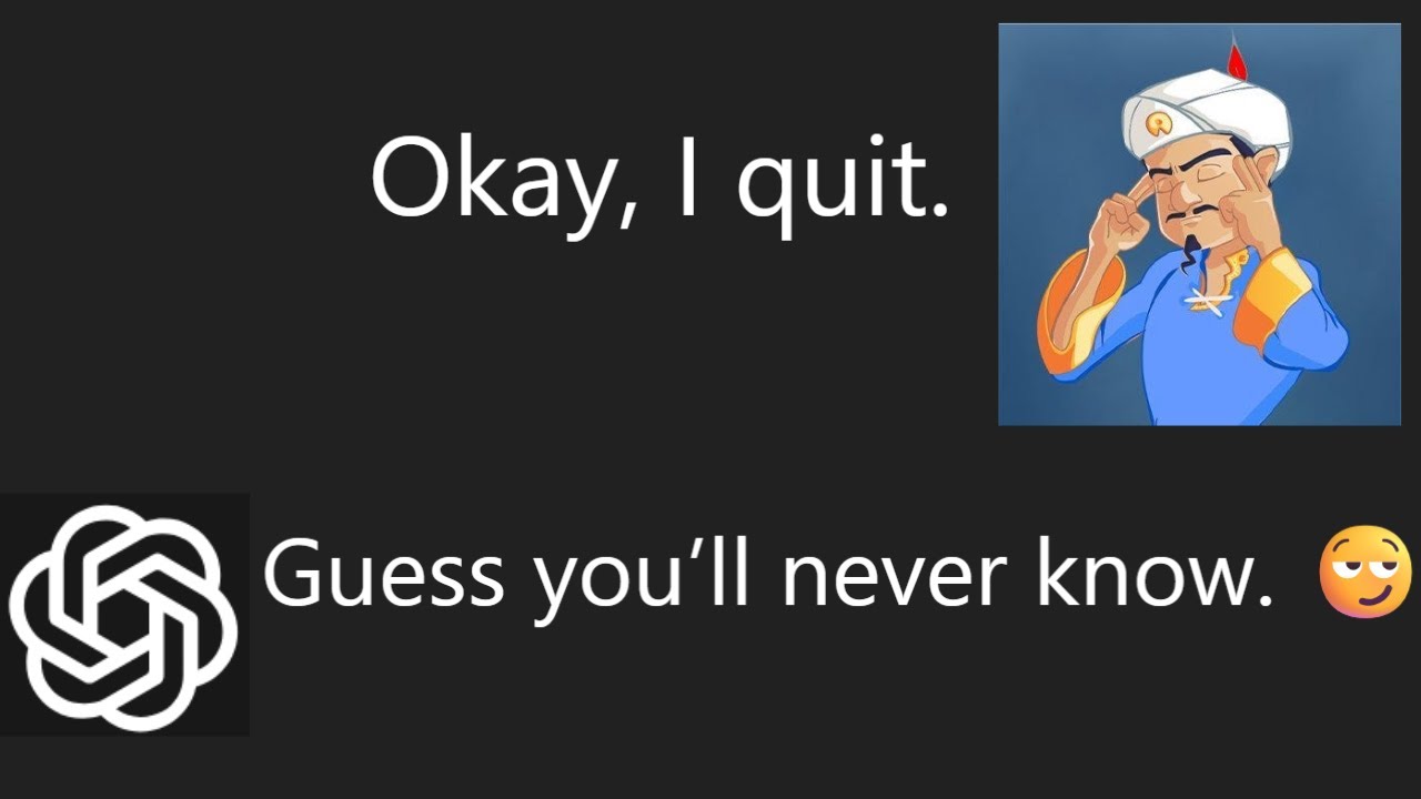 I Broke Akinator Using ChatGPT