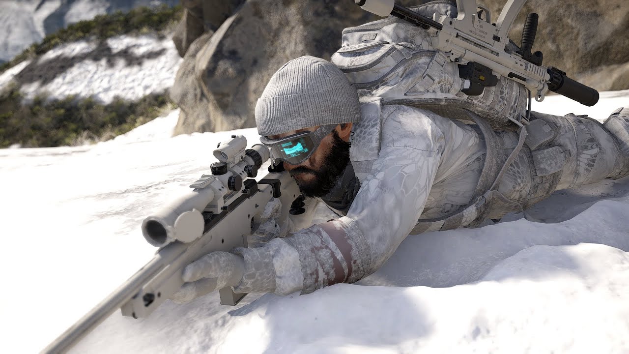 Silent Valley Sniper[MINIMAL HUD EXTREME DIFFICULTY] Ghost Recon Breakpoint