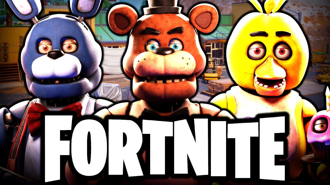 FNAF X FORTNITE CONFIRMED?! - NEW PIZZERIA UPDATE...