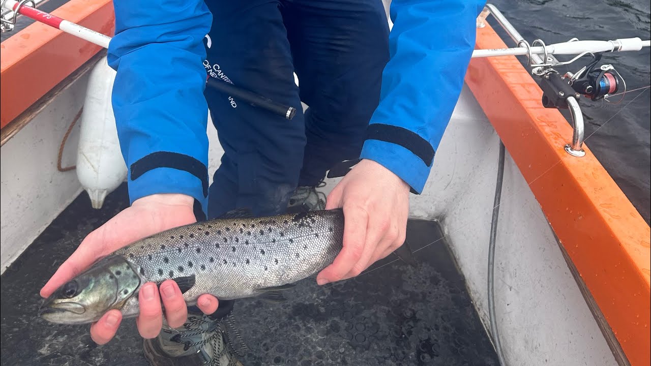 Fishing for salmon and trout on Loch Tay